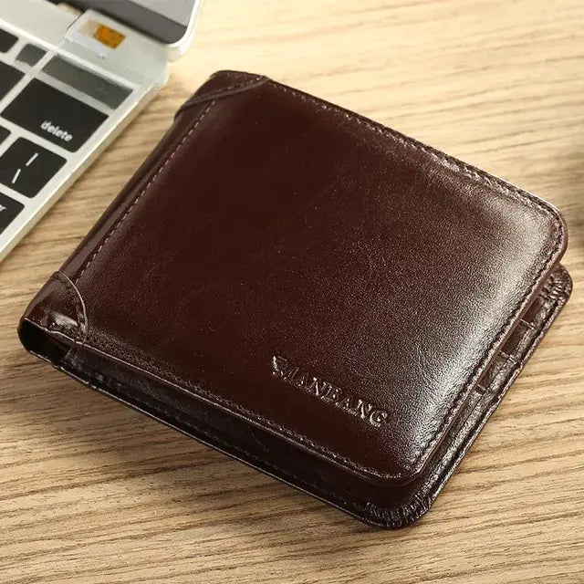 Gloss Tri-Fold Business Wallet