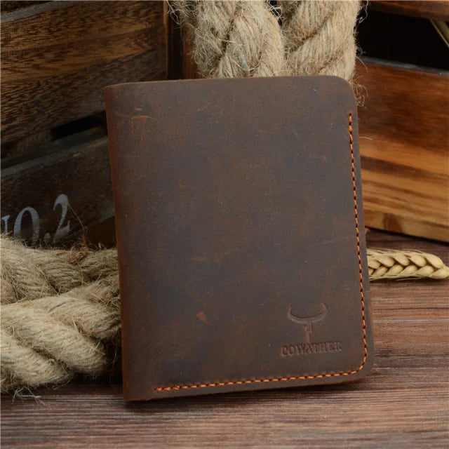 Vintage Cow Leather Wallet