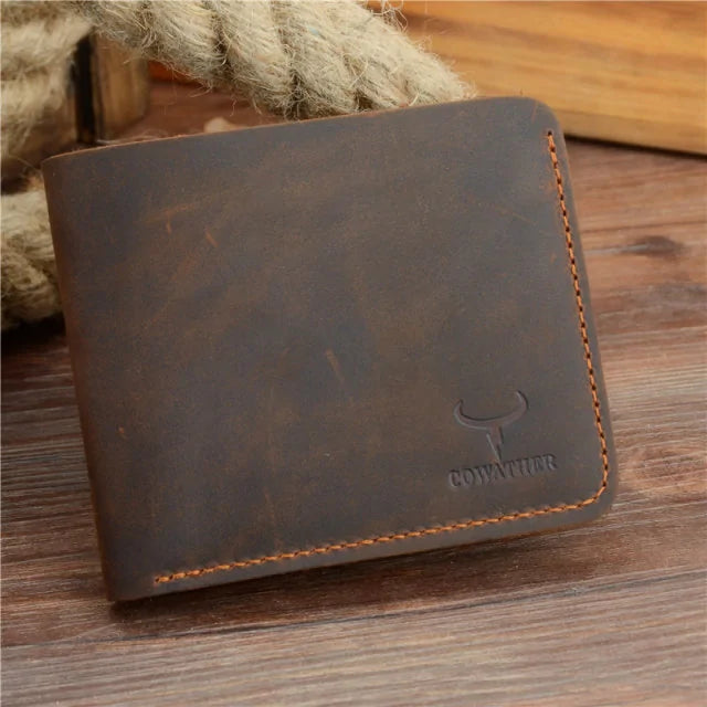 Vintage Cow Leather Wallet